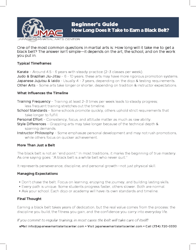 How Long Does it Take to Earn a Black Belt.pdf
