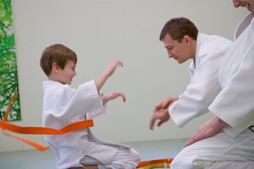 Ann Arbor Kids Karate student