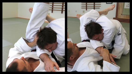 Triangle choke.